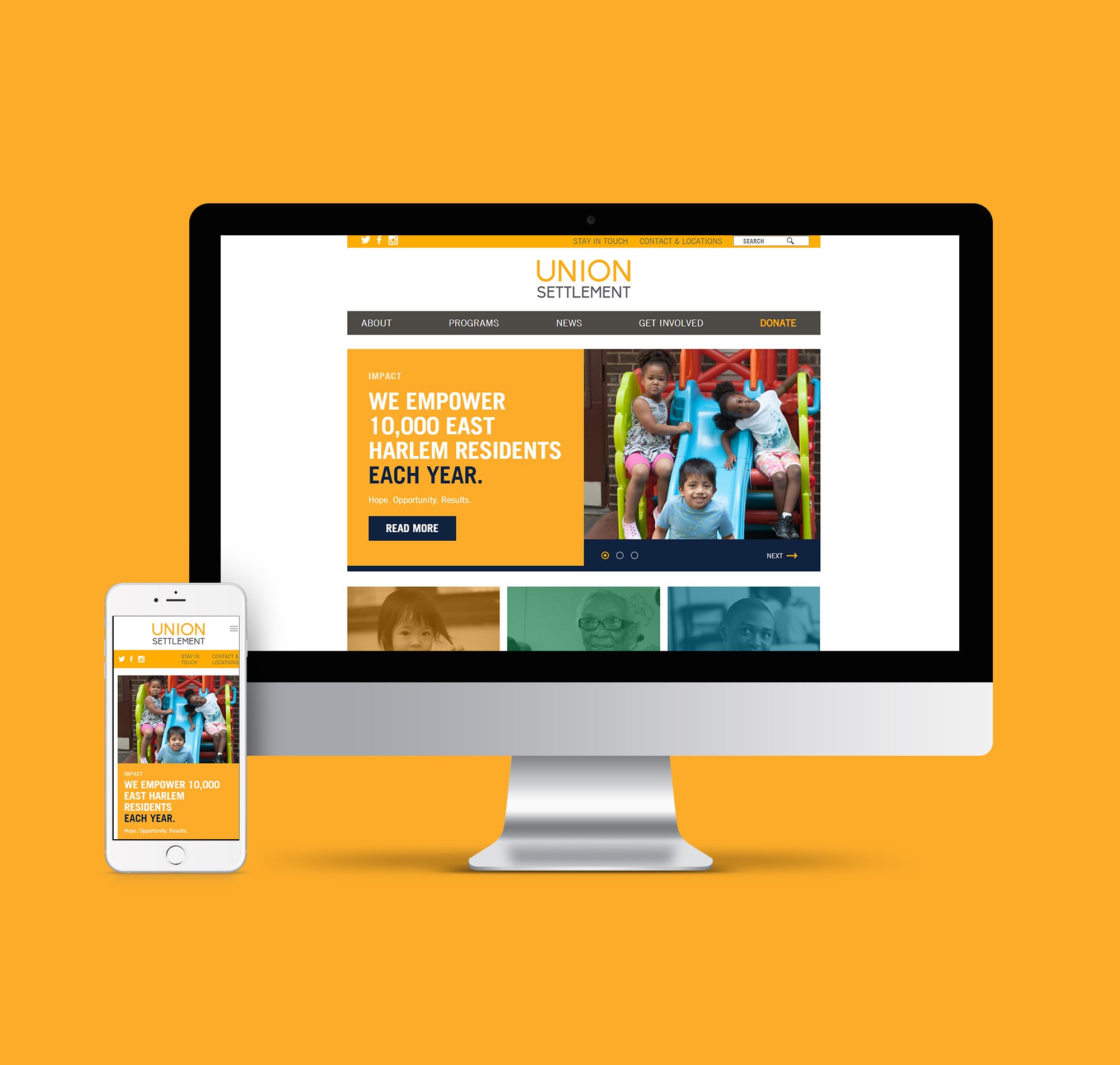Union Settlement Website